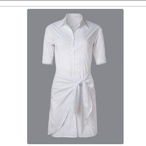 NEVER WORN! Shirt wrap dress